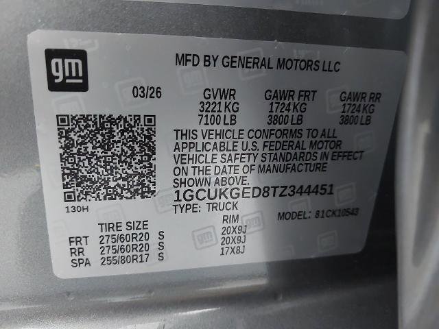 New 2026 Chevrolet Silverado 1500 LTZ w/ LTZ Premium Package AWD/4WD image 34