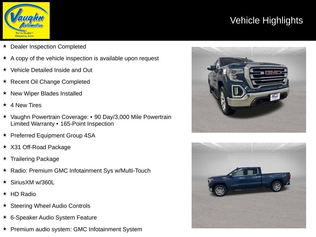 Used 2020 GMC Sierra 1500 SLT w/ X31 Off-Road Package AWD/4WD image 2