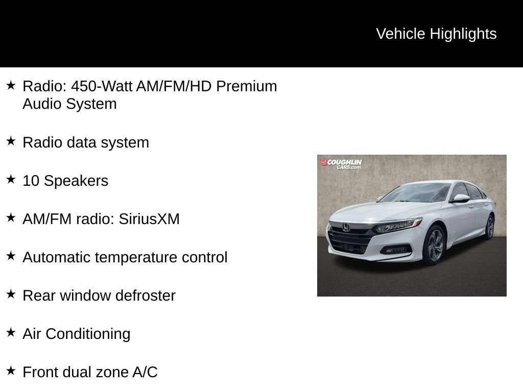 Used 2020 Honda Accord EX-L image 2
