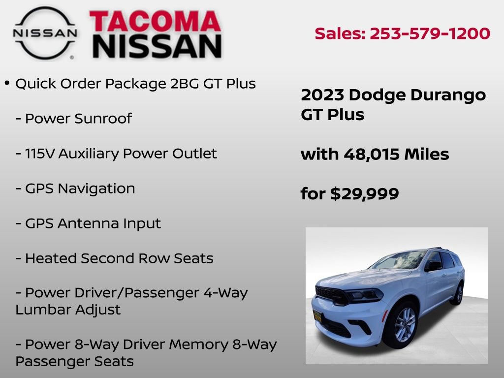 Used 2023 Dodge Durango GT image 8