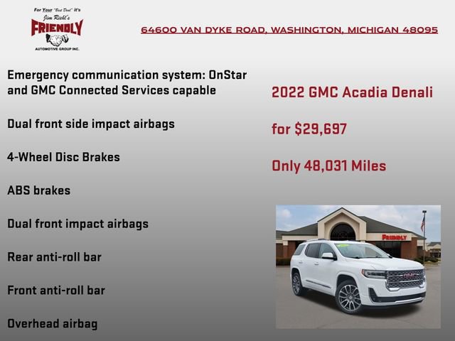 Used 2022 GMC Acadia Denali image 25