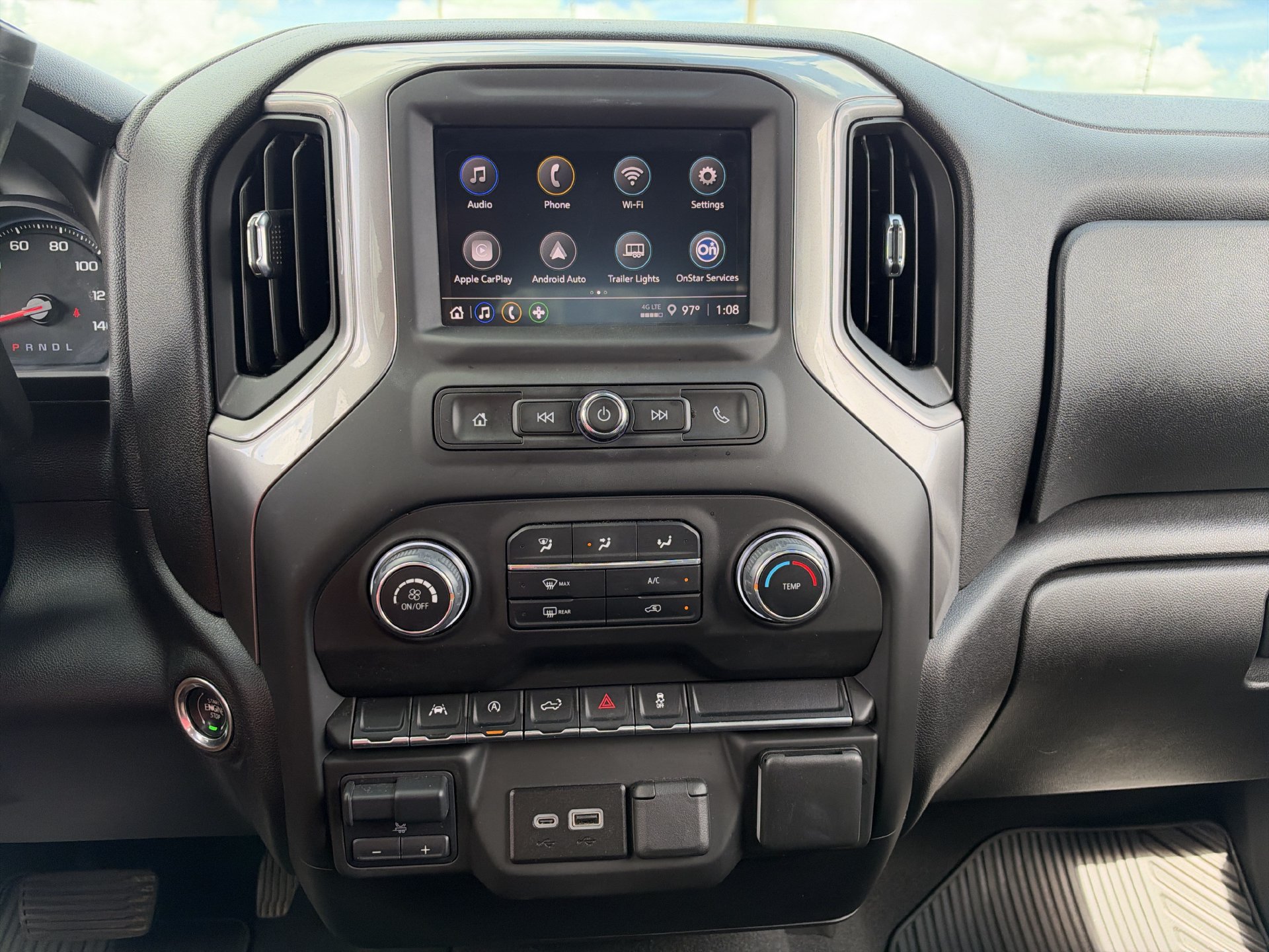 Used 2024 Chevrolet Silverado 1500 Custom w/ Turbomax Blackout Package AWD/4WD image 21
