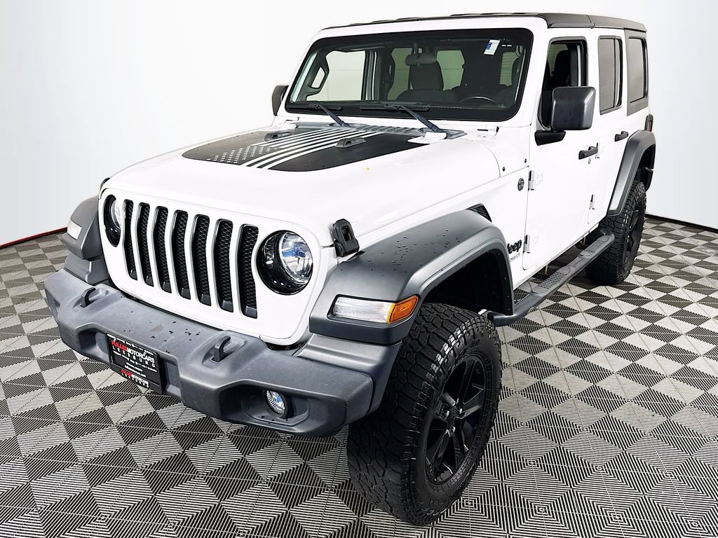 Used 2020 Jeep Wrangler Unlimited Sport AWD/4WD image 3