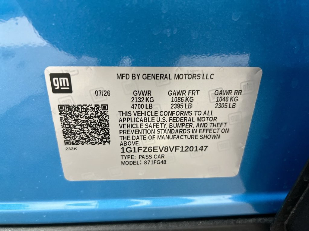 New 2027 Chevrolet Bolt RS FWD image 28
