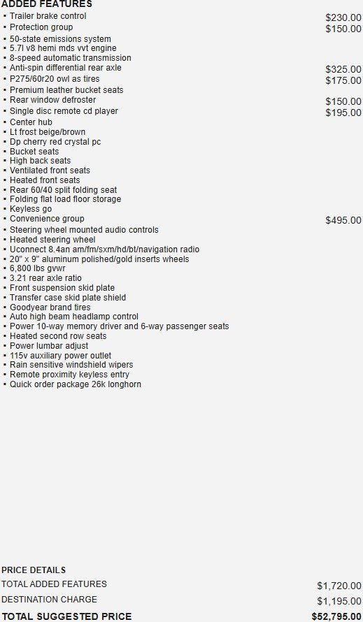 Used 2014 RAM 1500 Laramie Longhorn w/ Convenience Group image 7