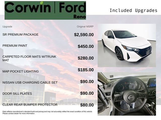 Used 2025 Nissan Sentra SR w/ SR Premium Package image 3