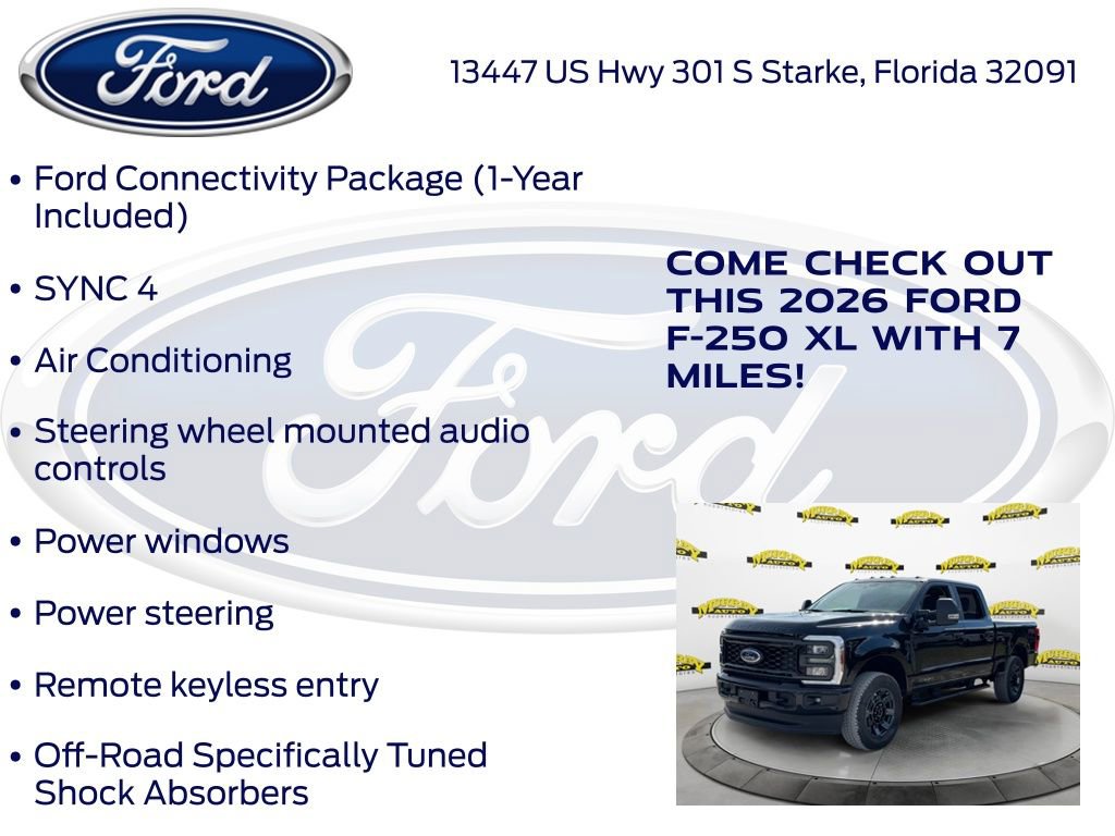 New 2026 Ford F250 XL w/ STX Appearance Package image 30