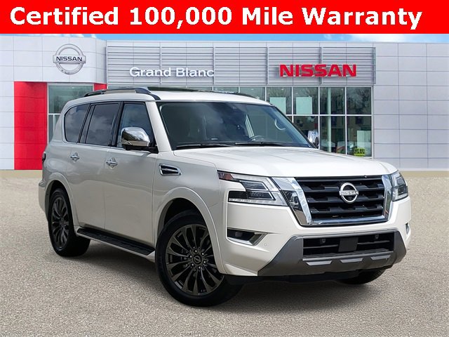 Certified 2024 Nissan Armada Platinum w/ Captain's Chairs Package