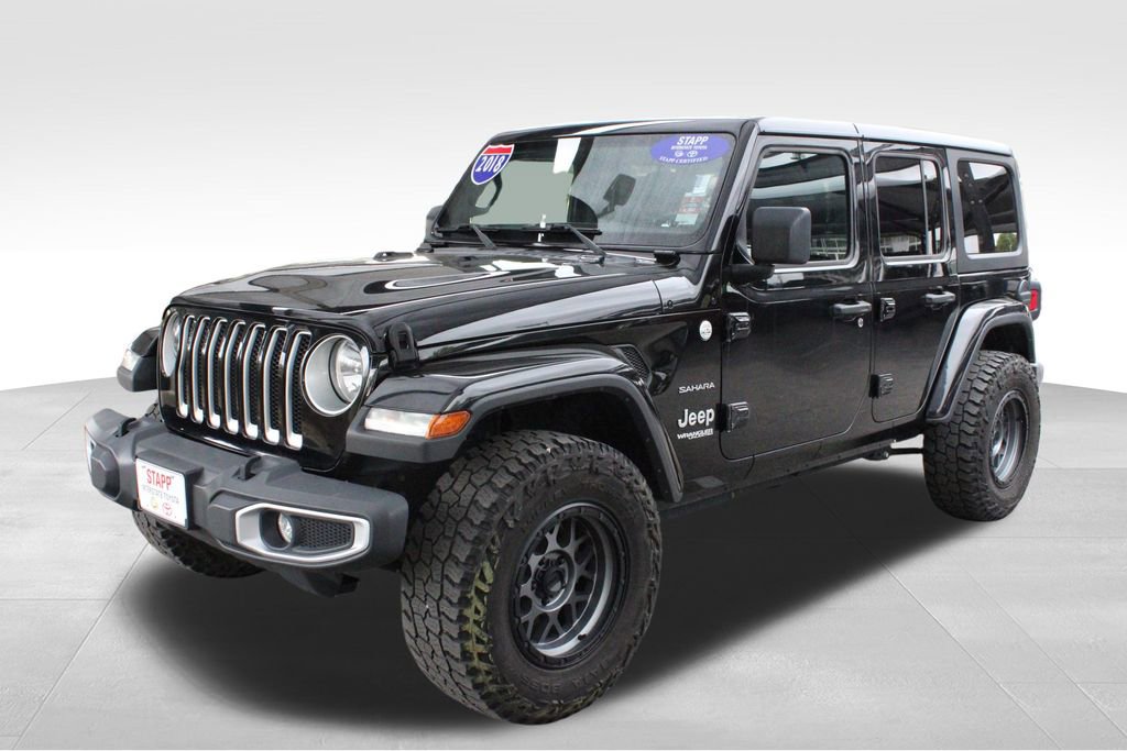 Used 2018 Jeep Wrangler Unlimited Sahara AWD/4WD image 7