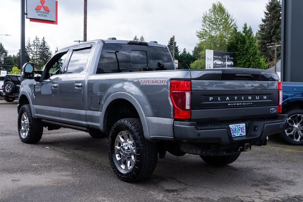 Used 2021 Ford F350 Platinum w/ Tremor Off-Road Package AWD/4WD image 5