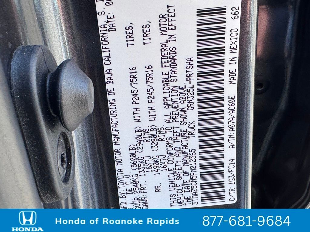 Used 2023 Toyota Tacoma SR5 image 36