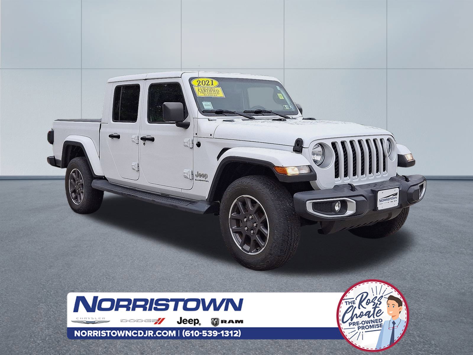 Certified 2021 Jeep Gladiator Overland w/ Popular Equipment Package