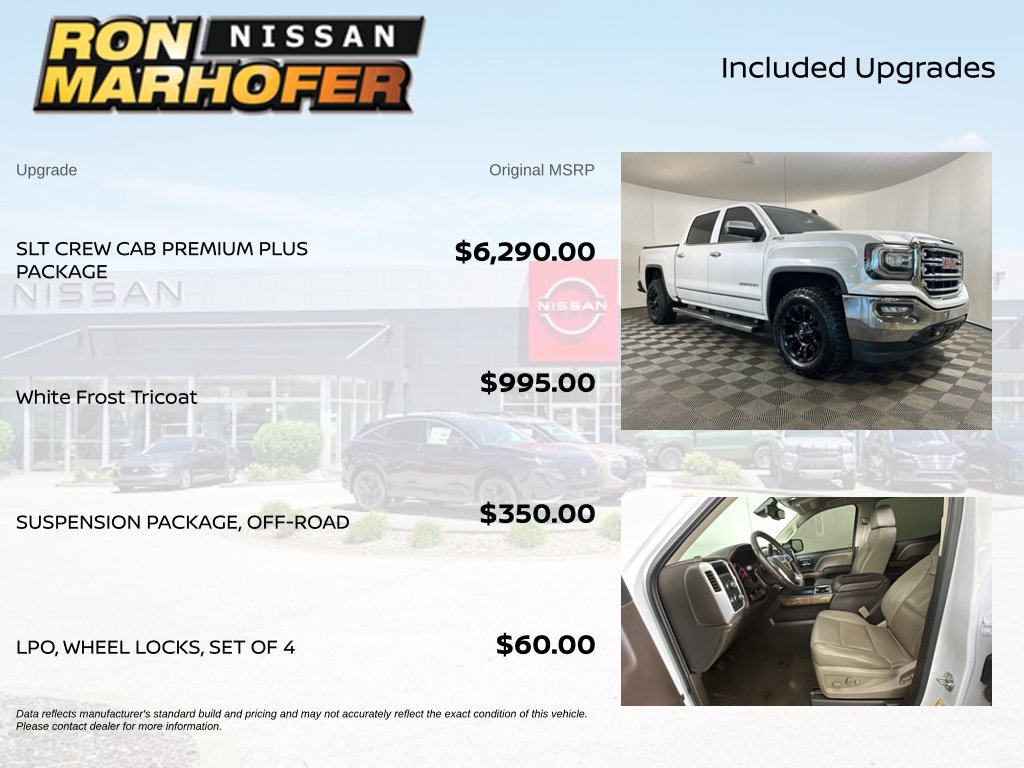 Used 2016 GMC Sierra 1500 SLT AWD/4WD image 6