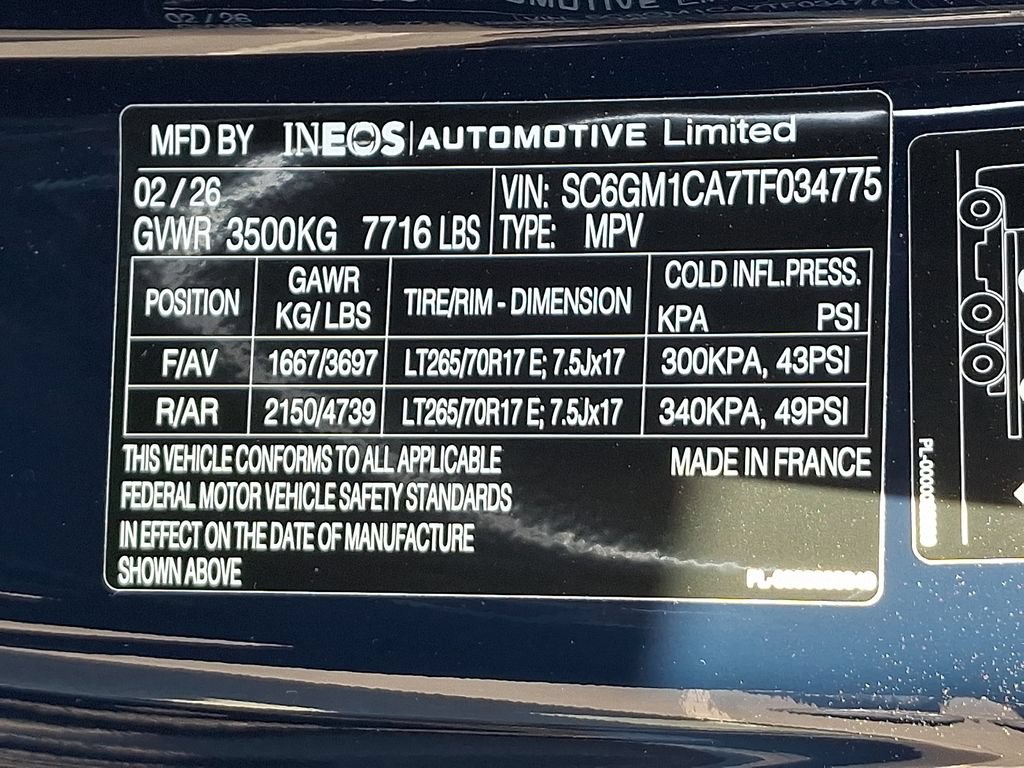 New 2026 INEOS Grenadier AWD/4WD image 8