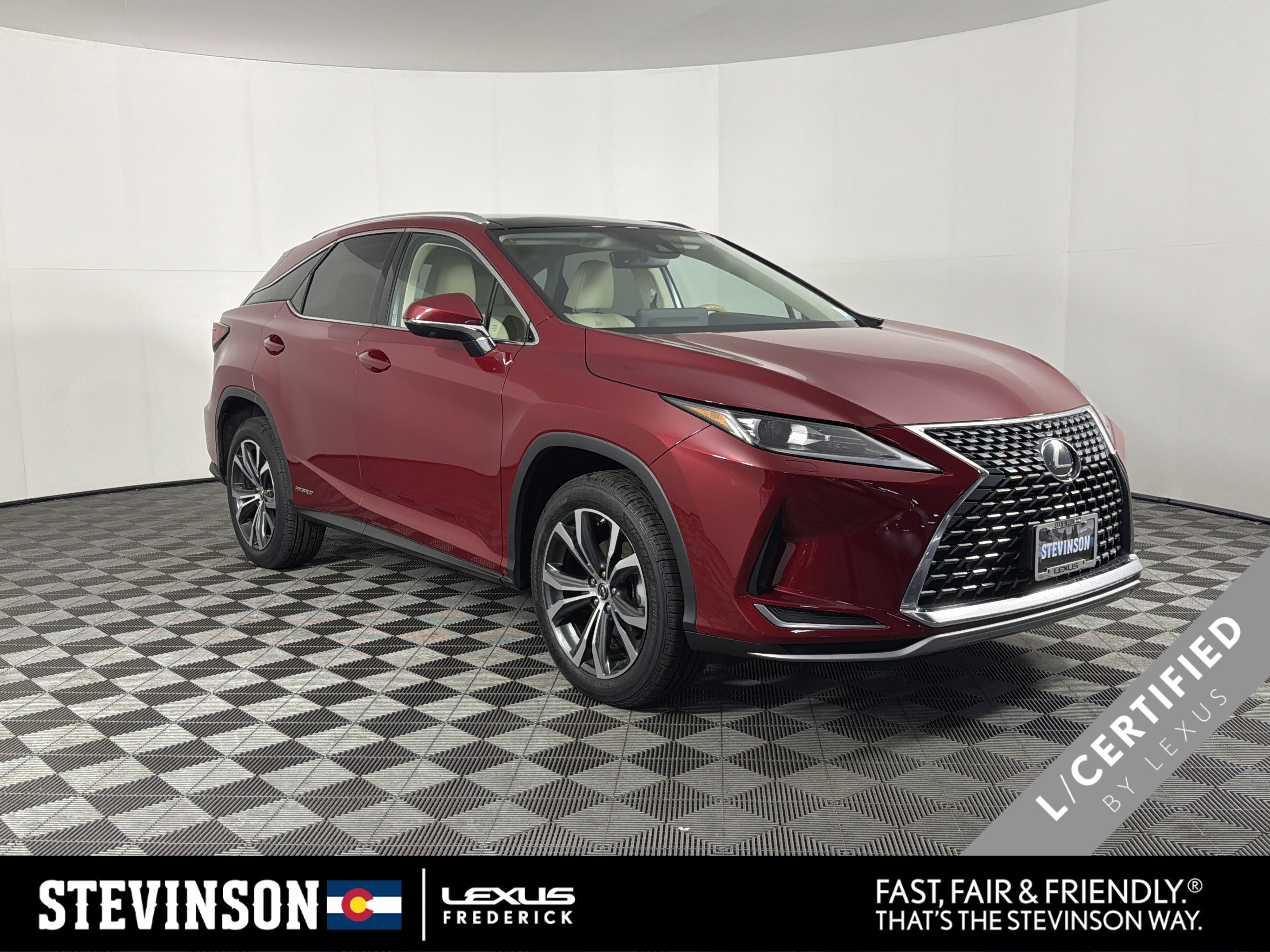 Certified 2021 Lexus RX 450h AWD w/ Premium Package image 1