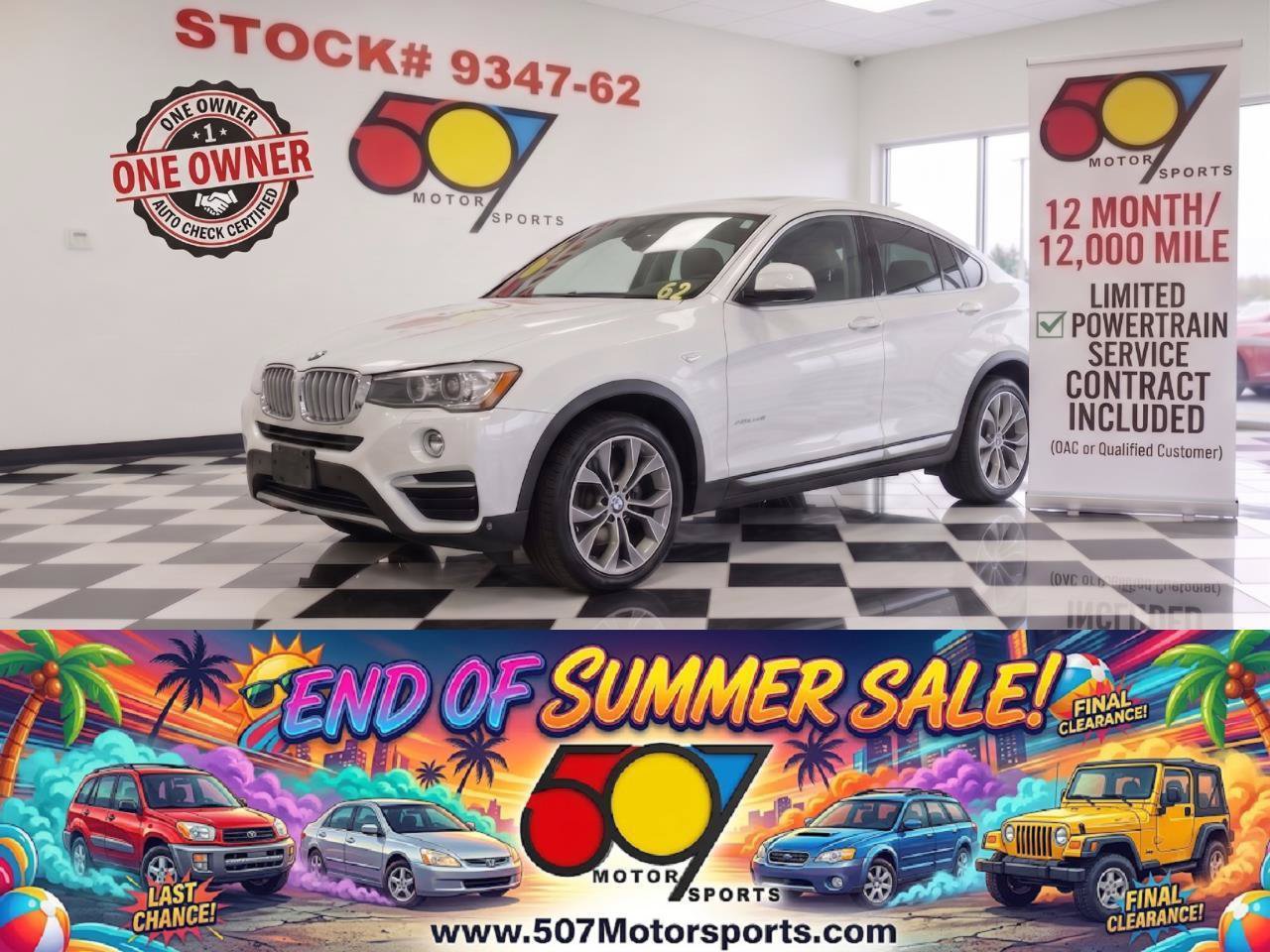 Used 2015 BMW X4 xDrive28i