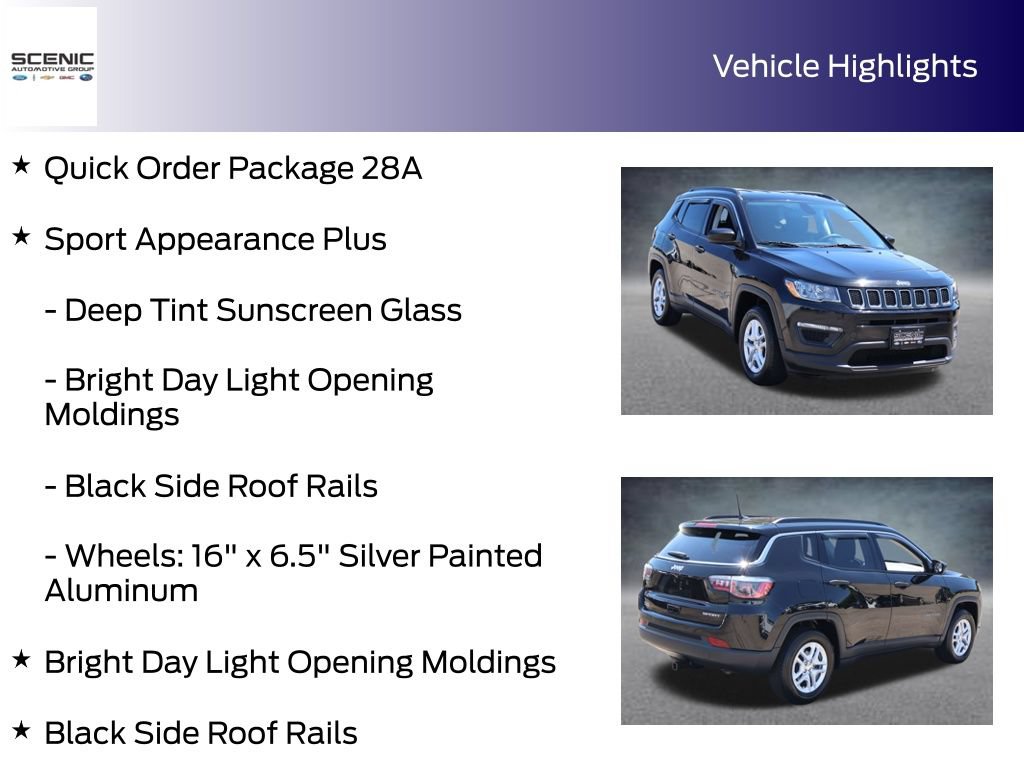 Used 2019 Jeep Compass Sport FWD image 5