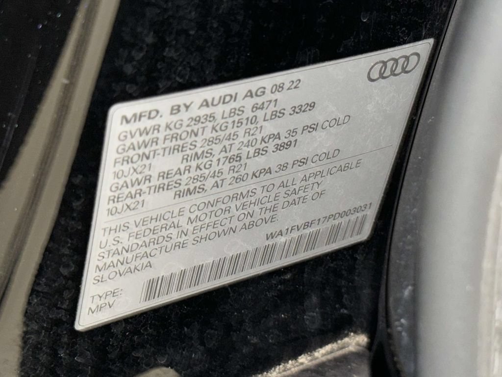Used 2023 Audi Q8 Prestige w/ Prestige Package AWD/4WD image 23