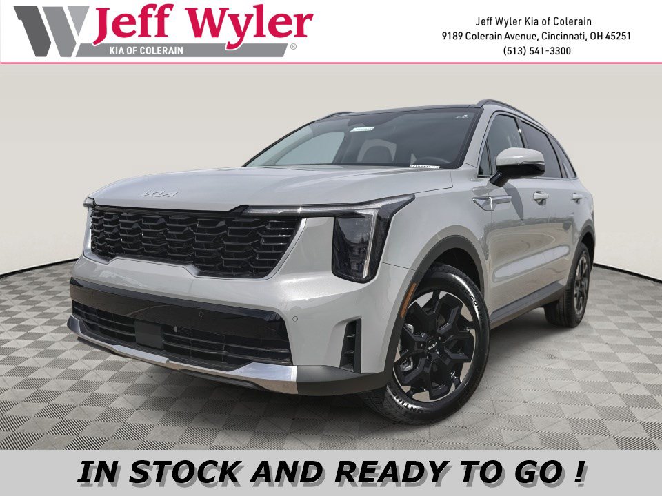 New 2026 Kia Sorento S w/ S Panoramic Sunroof Package