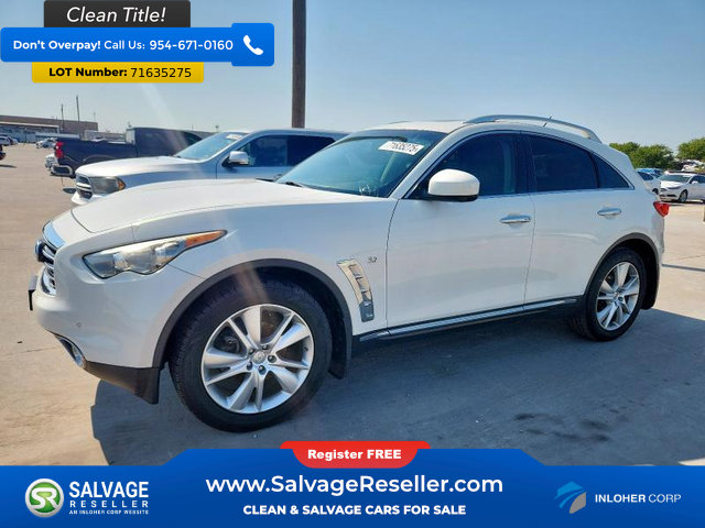 Used 2015 INFINITI QX70 AWD w/ Premium Package