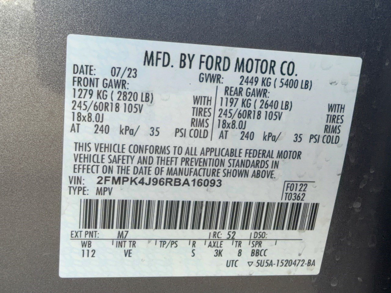 Used 2024 Ford Edge SEL w/ Convenience Package AWD/4WD image 31