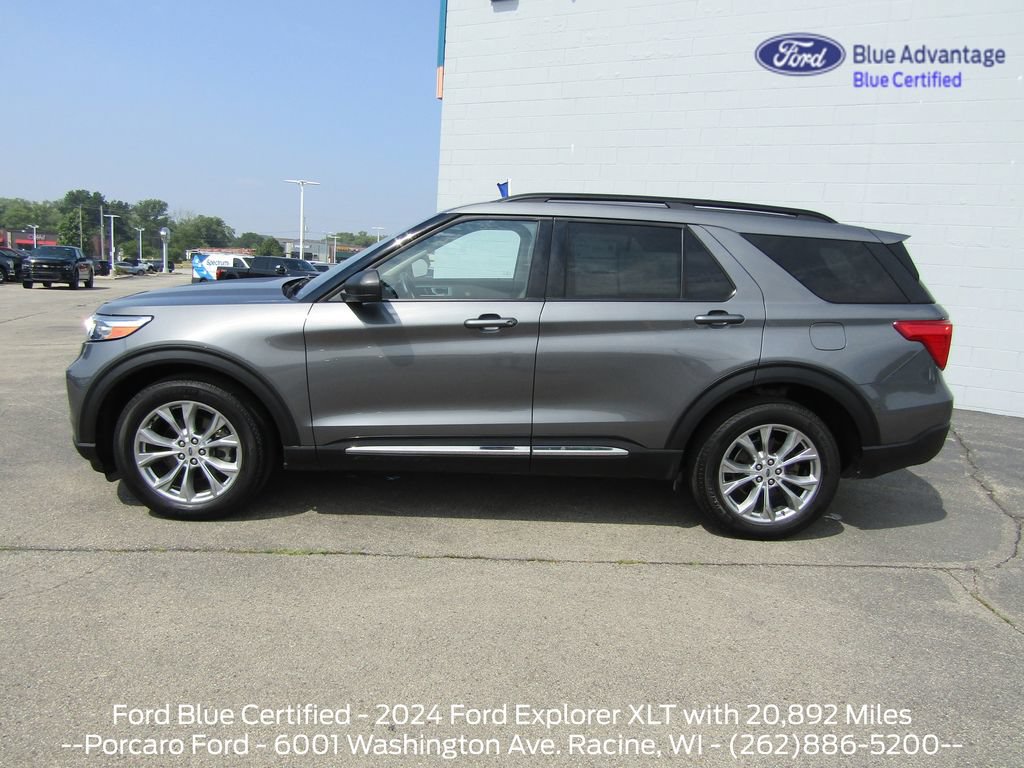 Certified 2024 Ford Explorer XLT w/ Equipment Group 202A AWD/4WD image 2