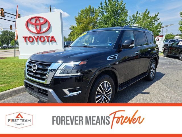 Used 2022 Nissan Armada SL w/ Captain's Chairs Package