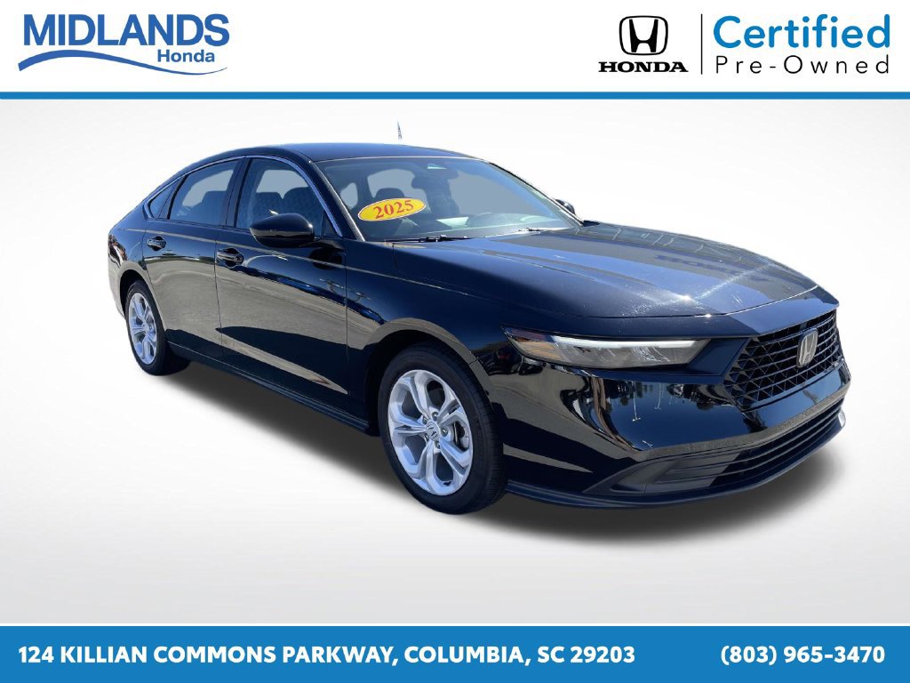 Certified 2025 Honda Accord LX 360° Tour
