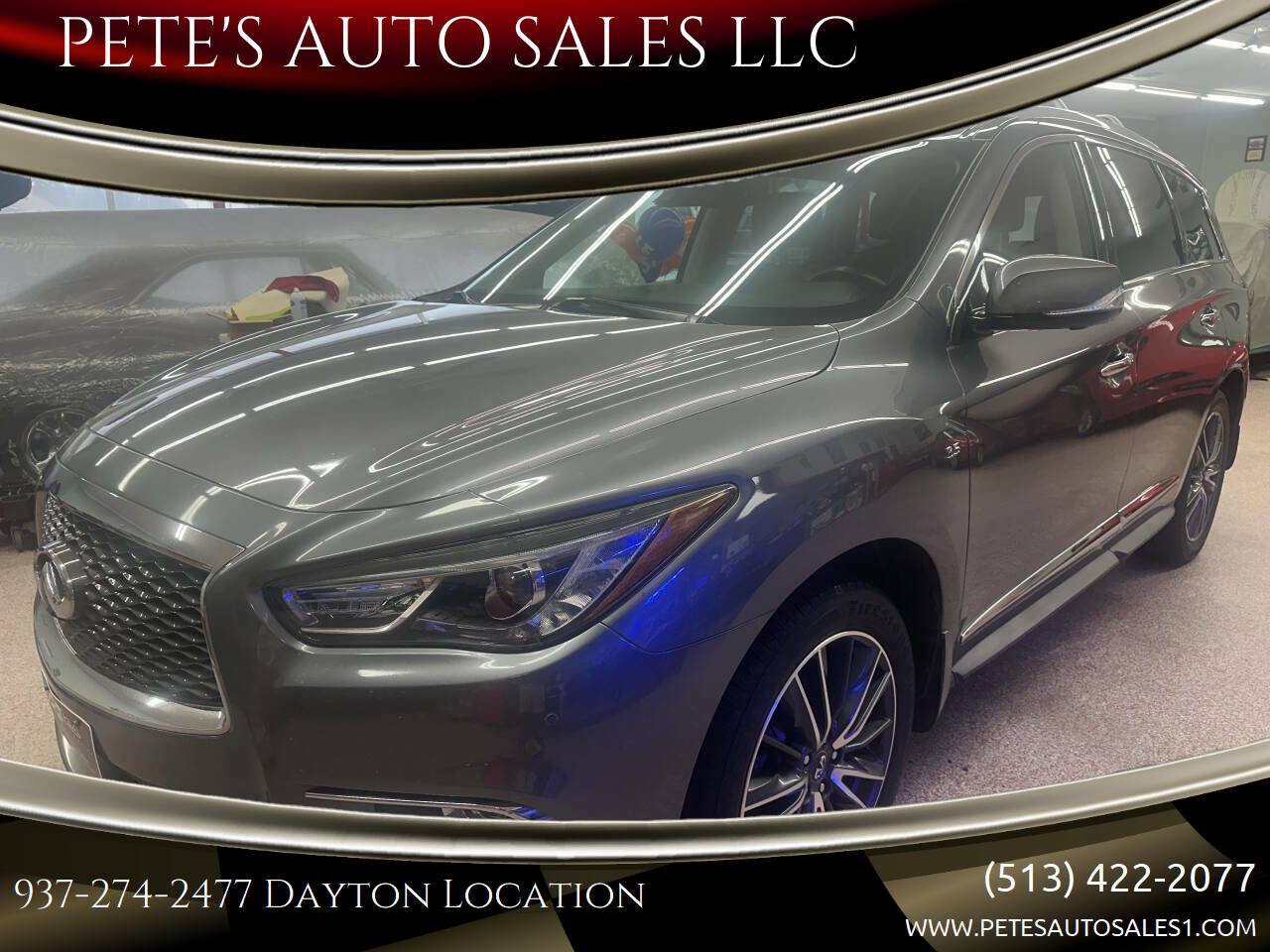 Used 2017 INFINITI QX60 Luxe w/ Deluxe Technology Package