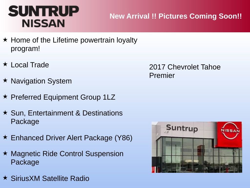 Used 2017 Chevrolet Tahoe Premier AWD/4WD image 3