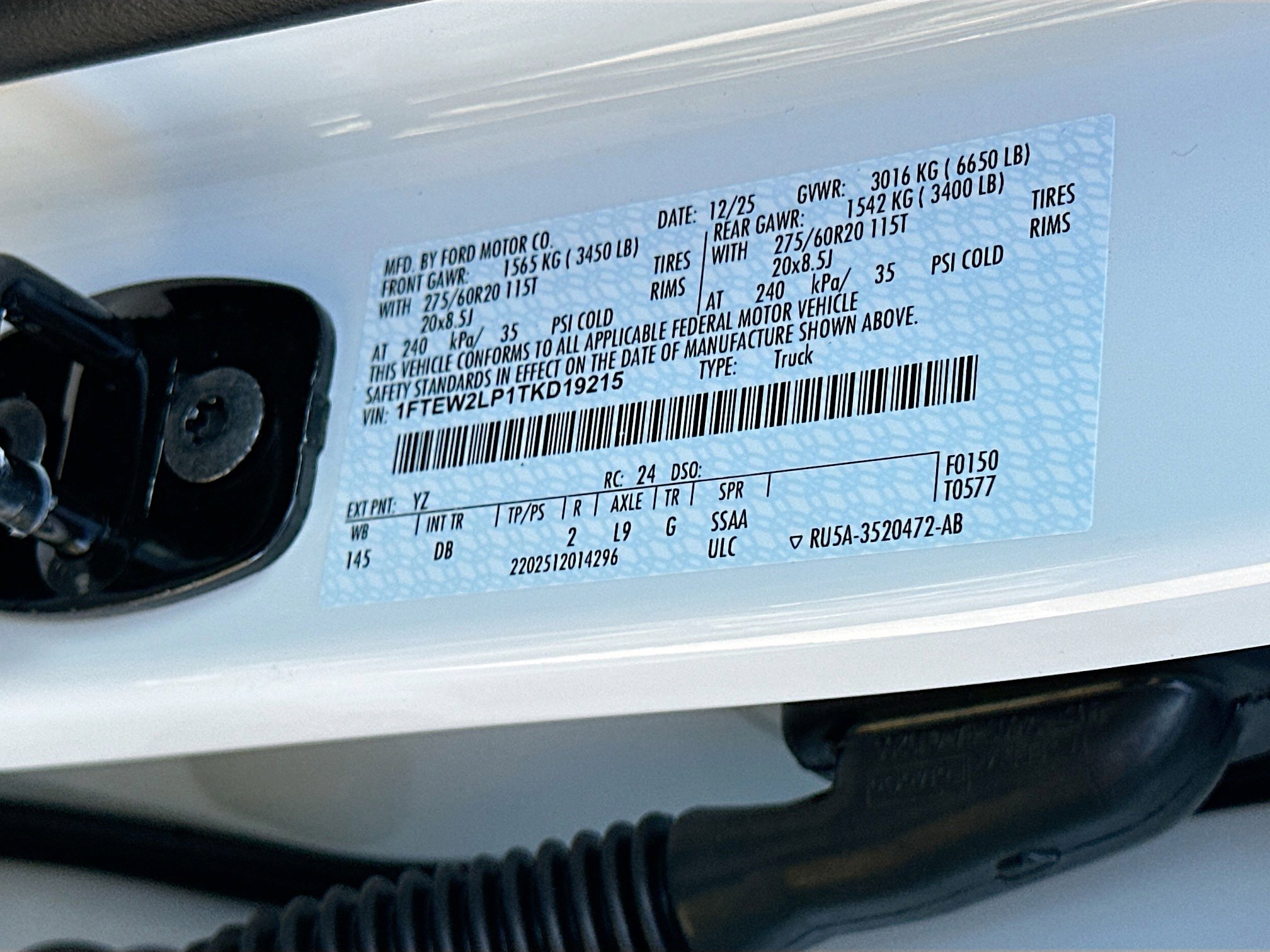 New 2026 Ford F150 STX w/ Equipment Group 200A image 20