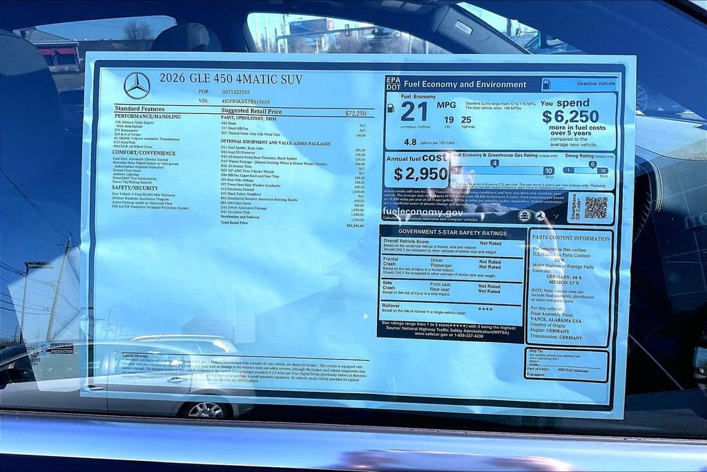 New 2026 Mercedes-Benz GLE 450 4MATIC image 13