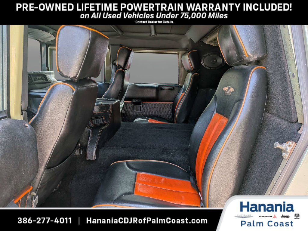 Used 2000 HUMMER H1 4-Door Open Top AWD/4WD image 15