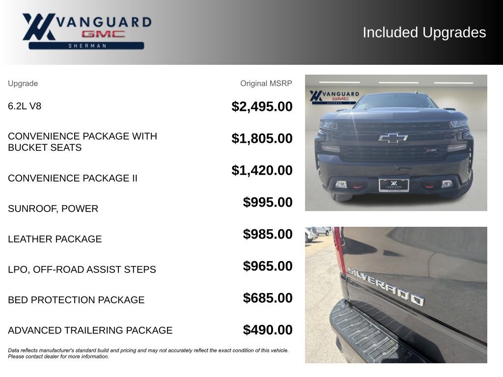 Used 2020 Chevrolet Silverado 1500 LT Trail Boss image 9