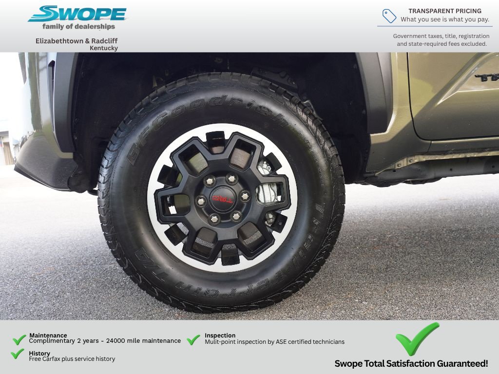 Certified 2025 Toyota Tacoma TRD Off-Road w/ TRD Off Road Upgrade Package AWD/4WD image 24