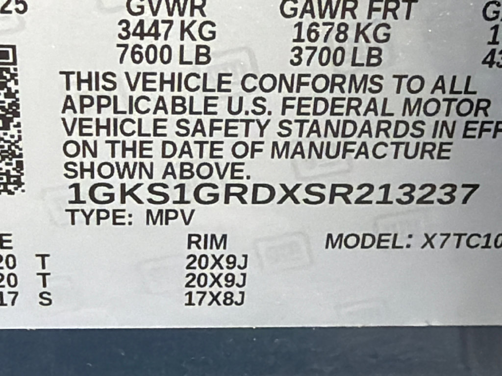 Used 2025 GMC Yukon XL Elevation w/ Technology Package RWD image 33