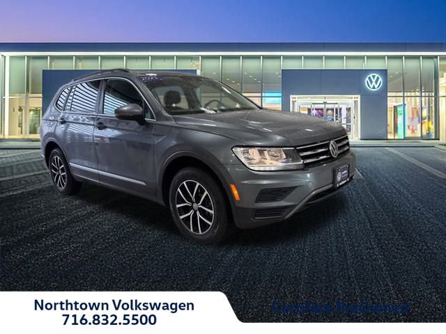 Certified 2021 Volkswagen Tiguan SE w/ Panoramic Sunroof Package