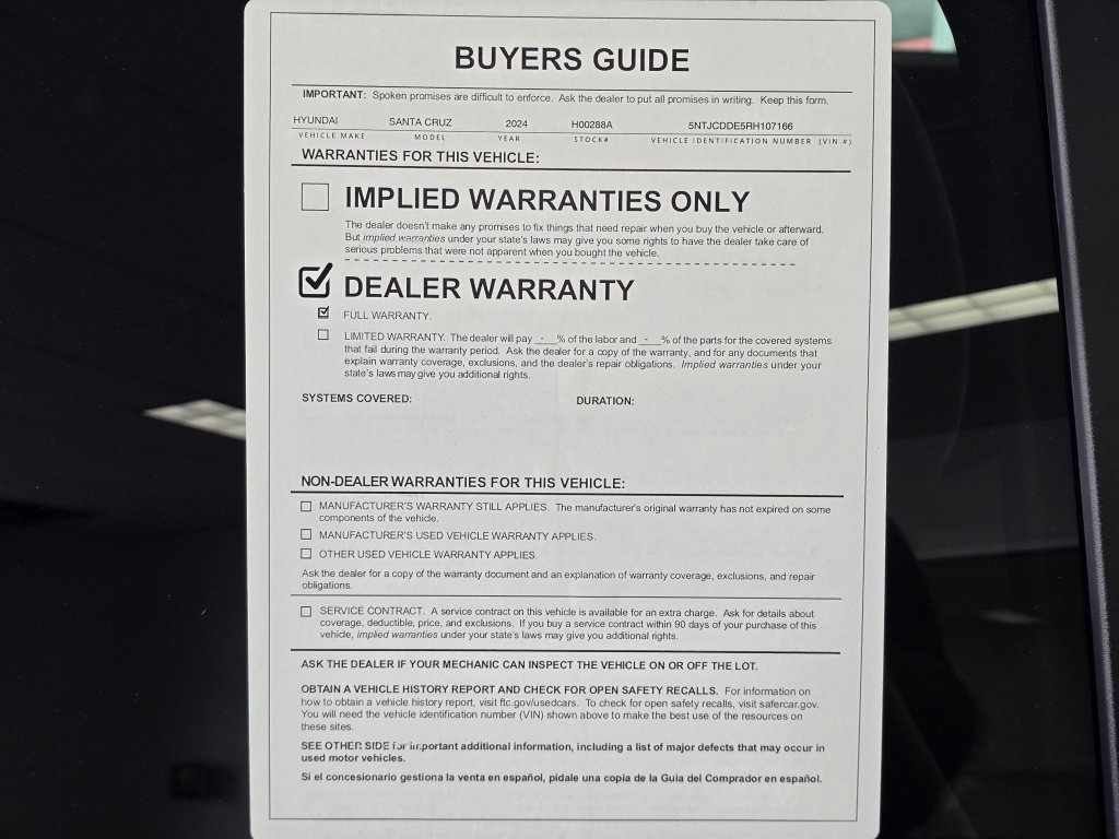 Used 2024 Hyundai Santa Cruz SEL w/ Activity Package AWD/4WD image 47