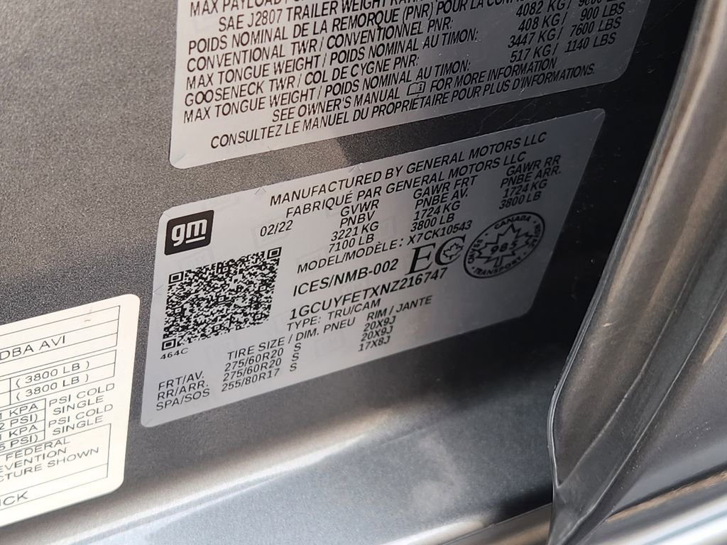 Used 2022 Chevrolet Silverado 1500 LT Trail Boss image 32