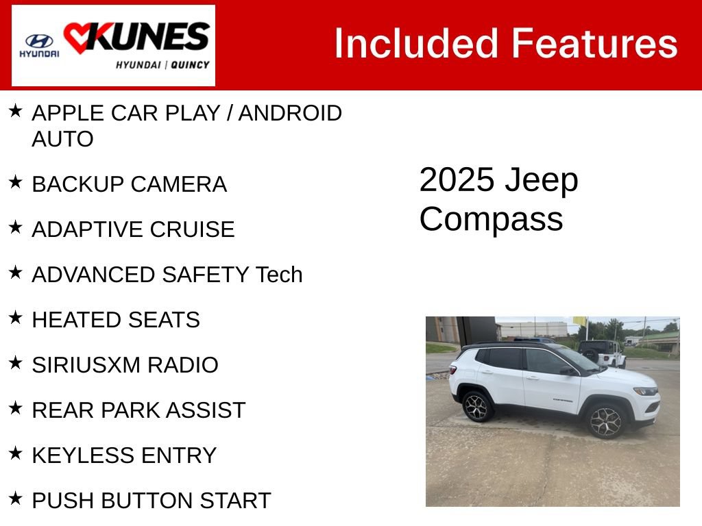 Used 2025 Jeep Compass Limited AWD/4WD image 2