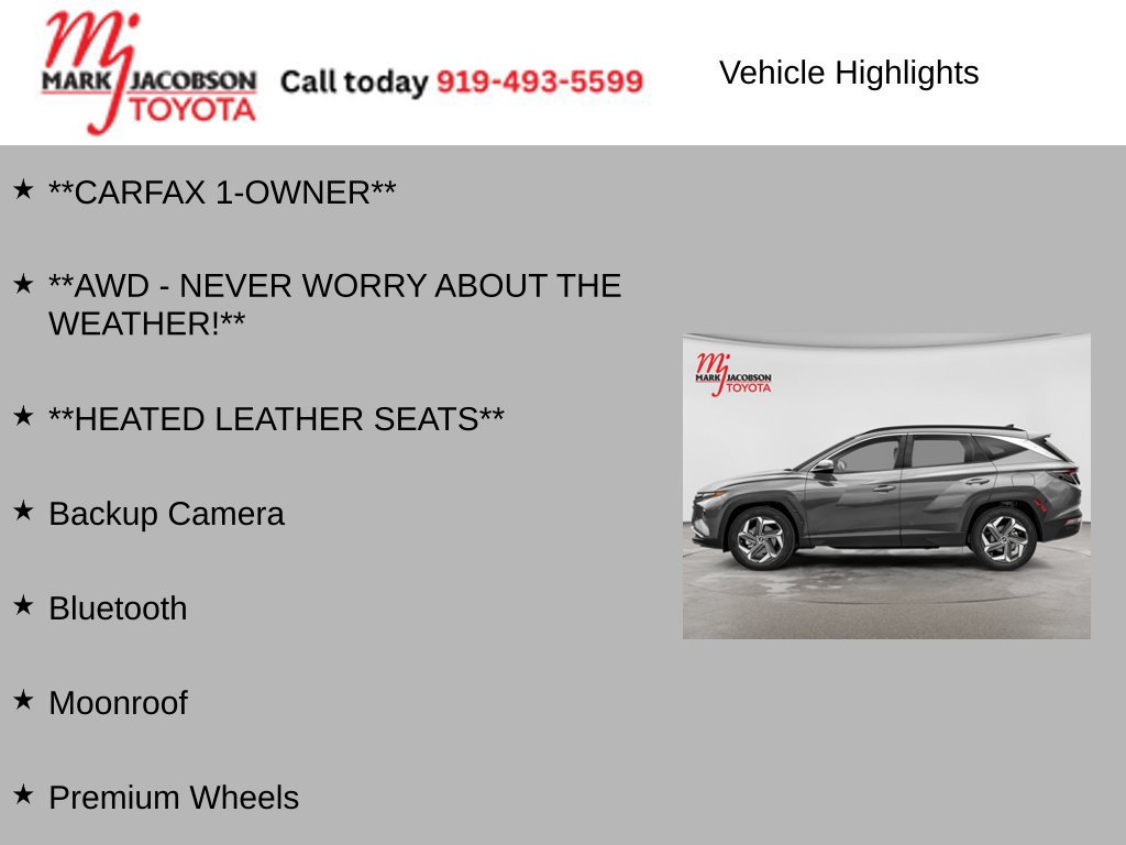 Used 2023 Hyundai Tucson Limited AWD/4WD image 6