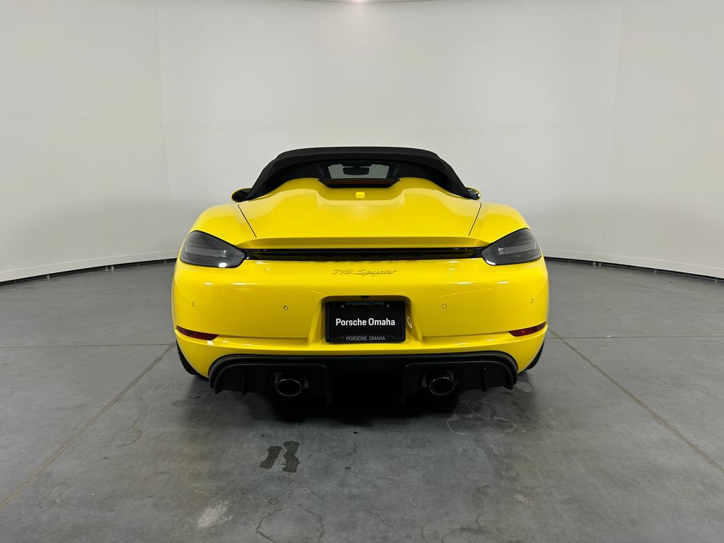Certified 2021 Porsche 718 Boxster Spyder RWD image 6