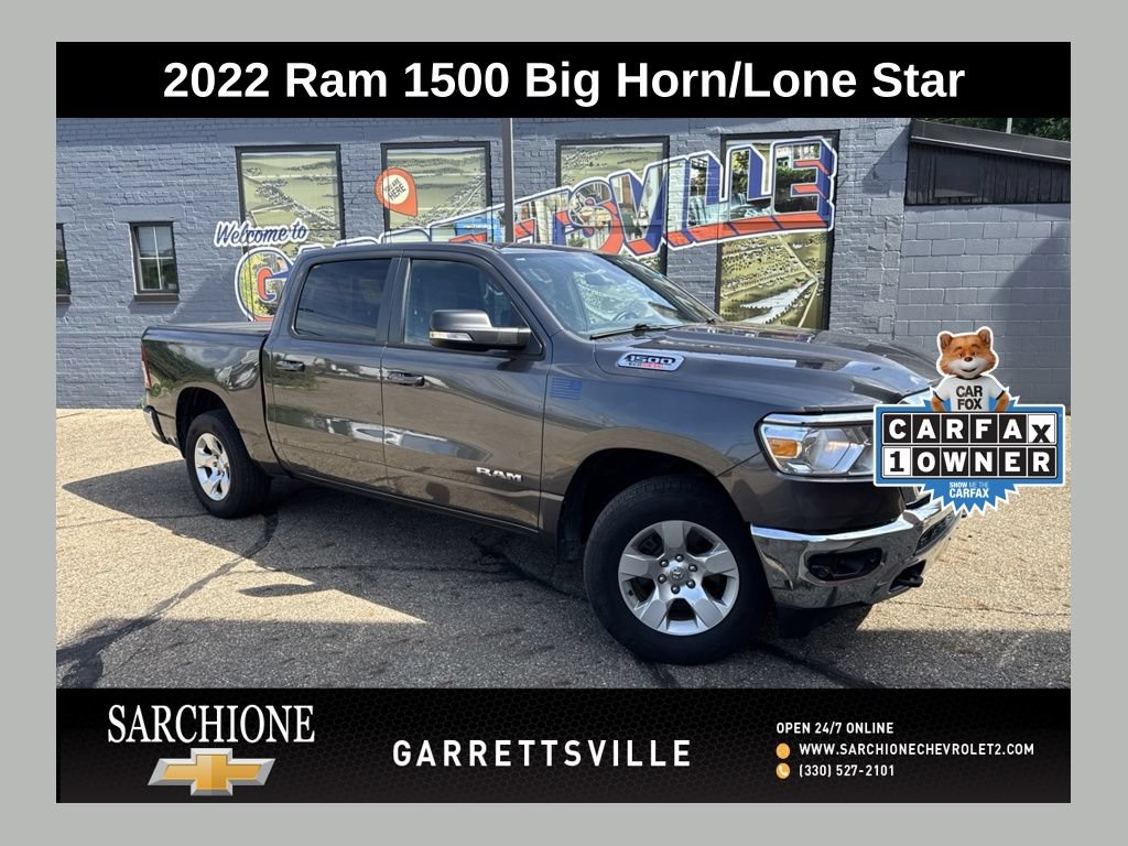 Used 2022 RAM 1500 Big Horn AWD/4WD video 1
