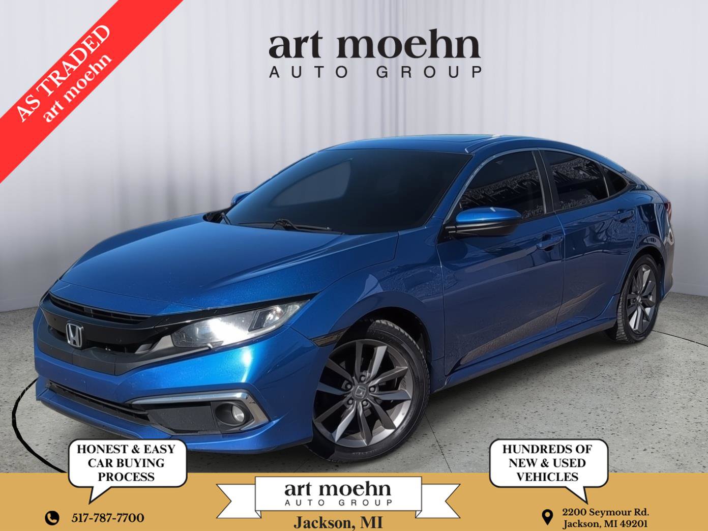 Used 2020 Honda Civic EX image 1