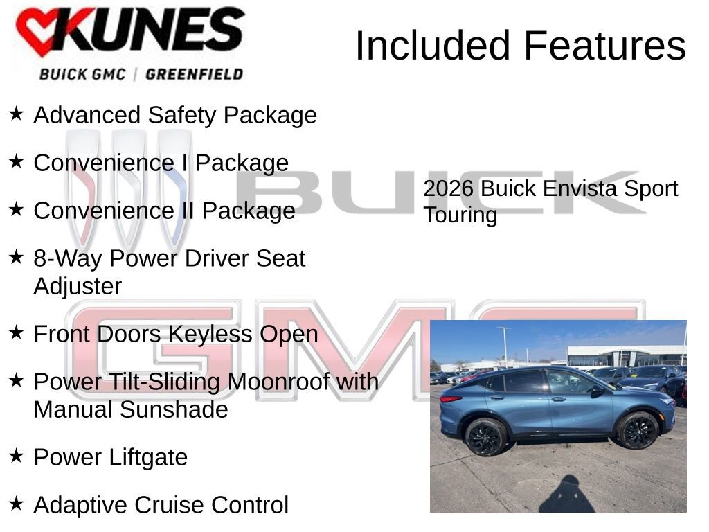 New 2026 Buick Envista Sport Touring w/ Convenience I Package image 3