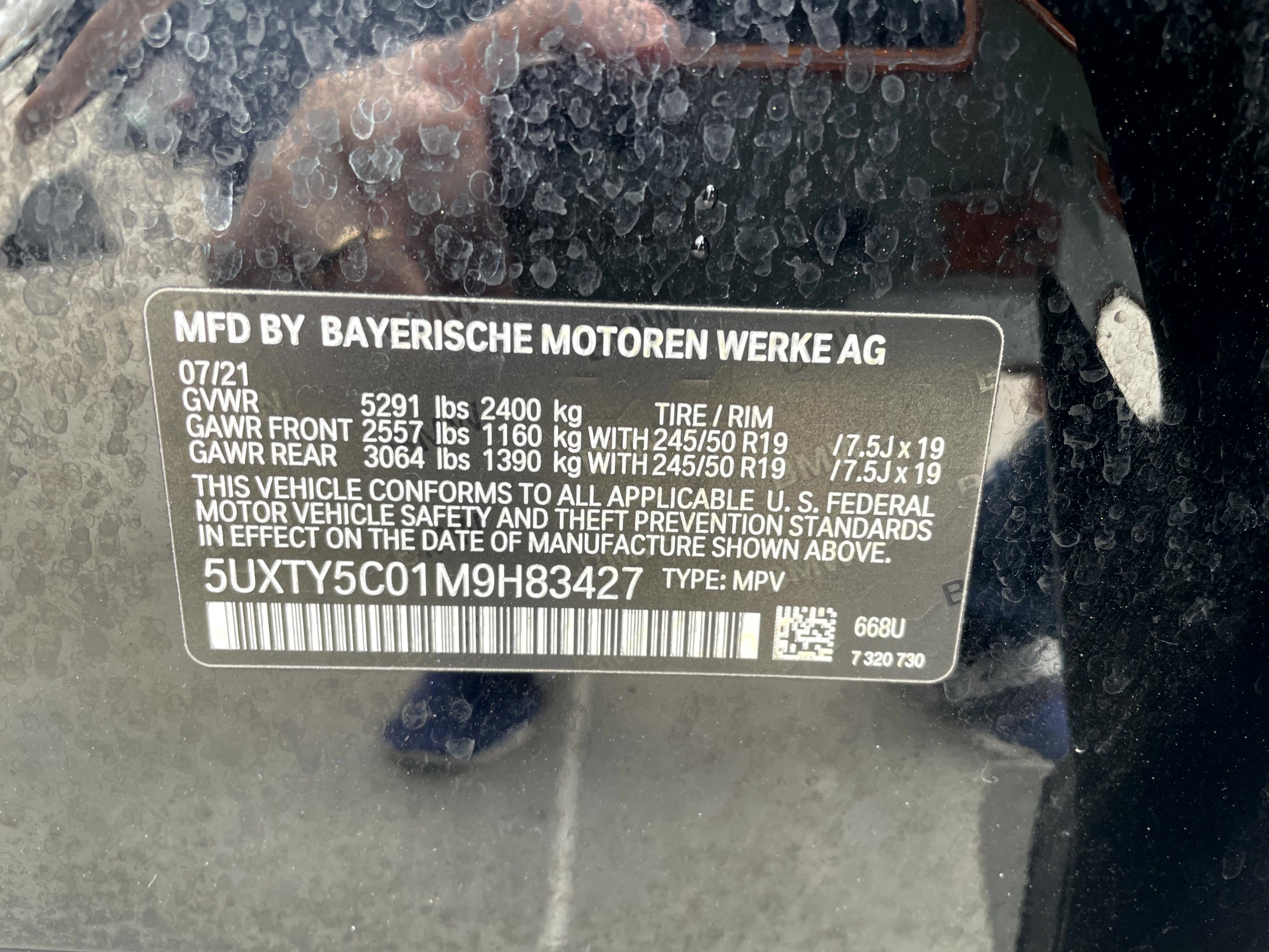 Used 2021 BMW X3 xDrive30i w/ Convenience Package (ZC2) image 24