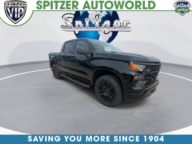 New 2026 Chevrolet Silverado 1500 Custom w/ Turbomax Blackout Package AWD/4WD image 3