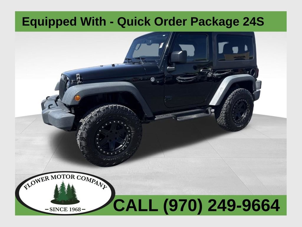 Used 2017 Jeep Wrangler Sport w/ Quick Order Package 24S image 1