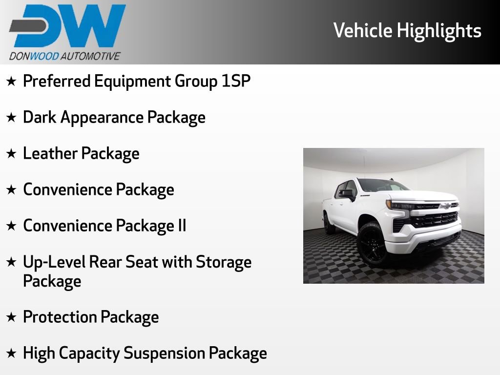 New 2026 Chevrolet Silverado 1500 RST w/ Dark Appearance Package AWD/4WD image 3