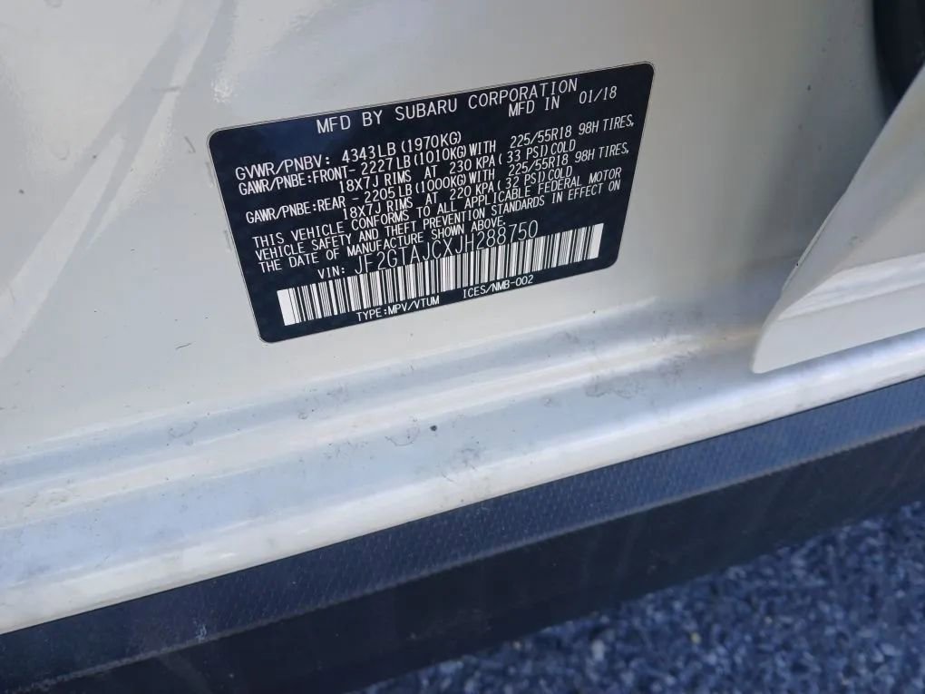 Used 2018 Subaru Crosstrek 2.0i Limited image 9